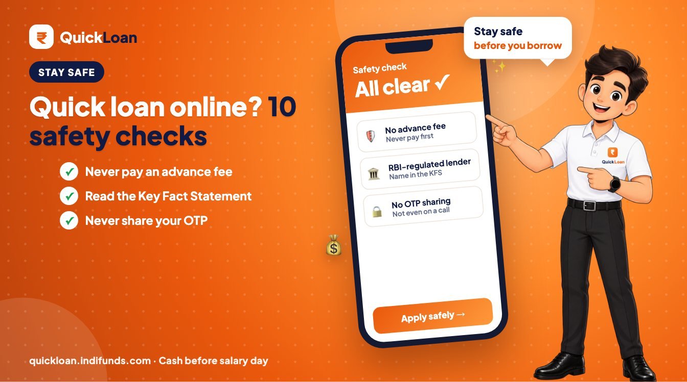 How to Take a Quick Loan Online Safely: 10 Checks Before You Apply