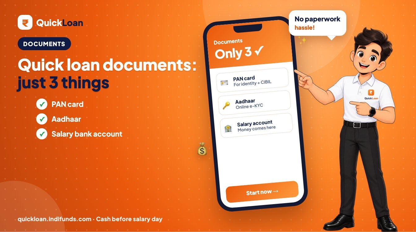Quick Loan Documents Required: What You Need (and What You Don't)