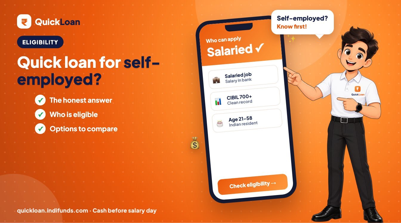 Quick Loan for Self-Employed: Who Is Eligible and What Are the Options?