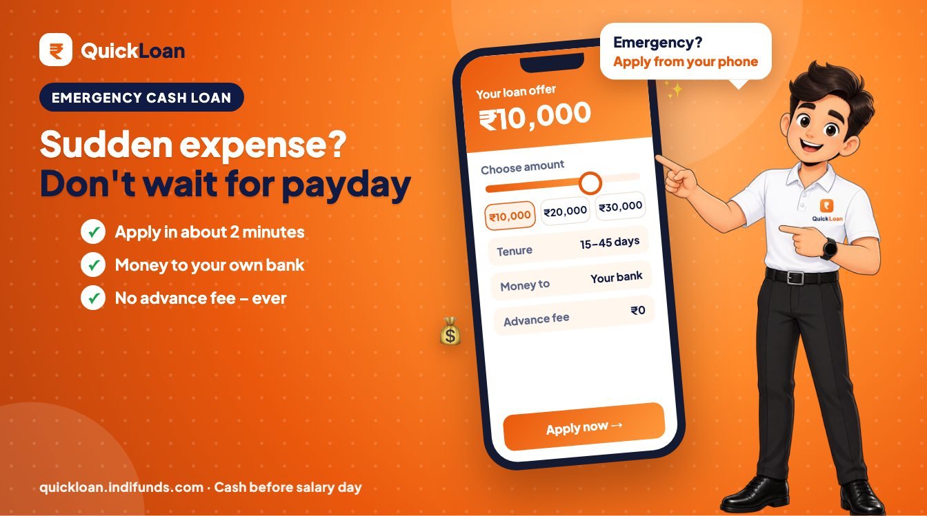 Emergency cash loan, when it can't wait – Quick Loan