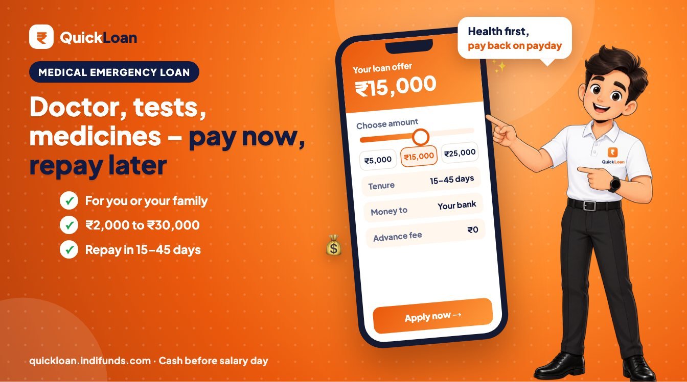 Medical emergency loan for bills that can't wait – Quick Loan